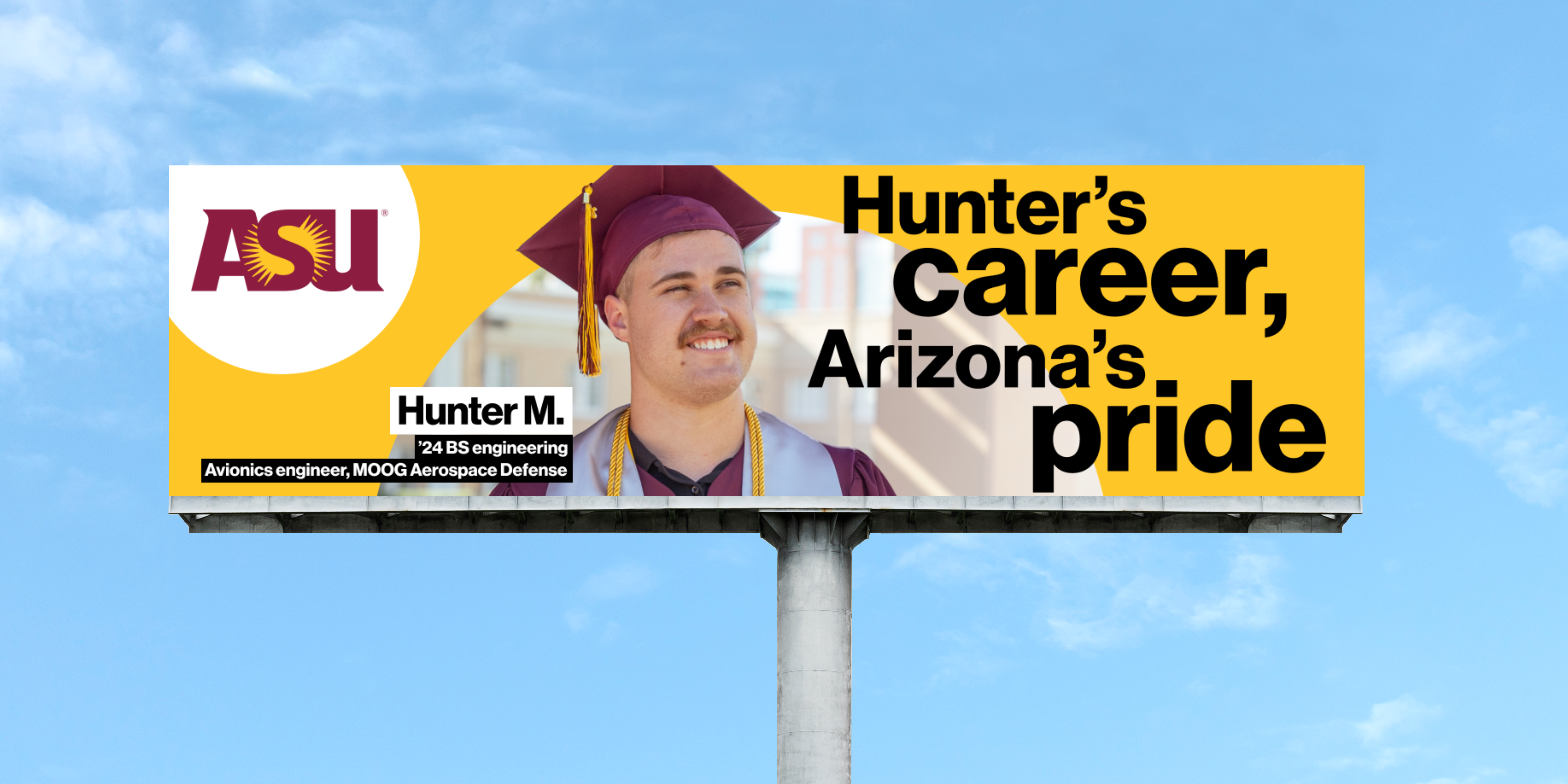 Hunter's career, Arizona's pride